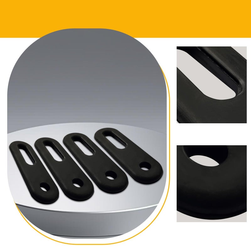 Chikia Door Return Band, Door Straps Set Replacement for Yamaha Rhino 450,660,700,Massimo UTV 500 700,Vector 500 700,Sector 550 750,Coleman Axis Bennche Cub Cadet - Image 4